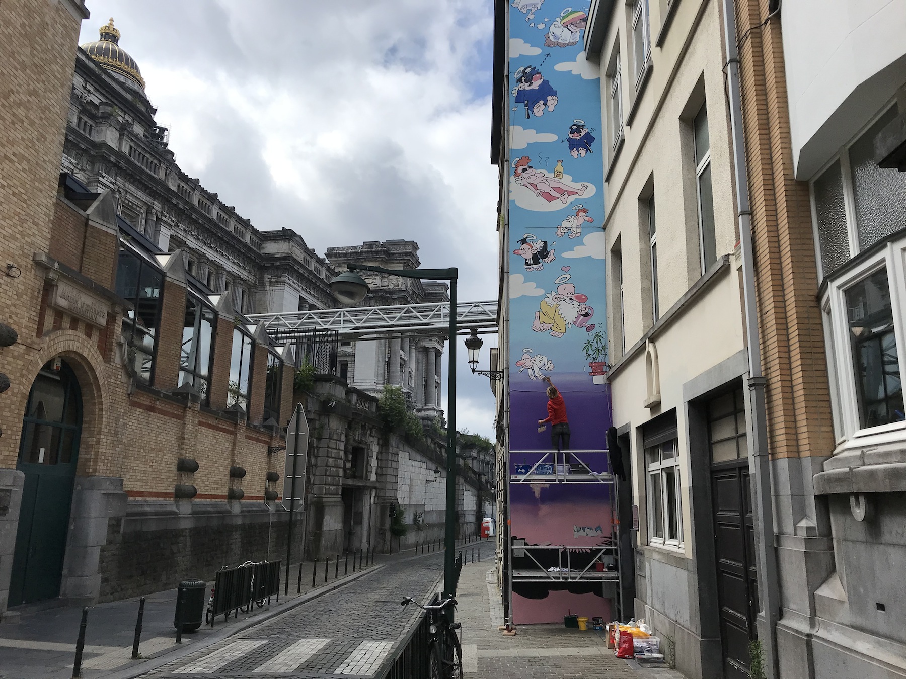 Passe moi l'ciel, fresque